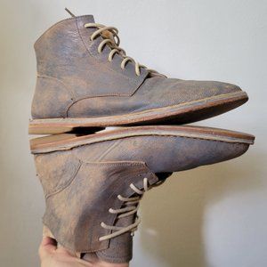 Matisse ‘scout’ Distressed Leather Lace Up Ankle Boots 7.5